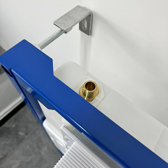 Concealed water tank telescopic feet