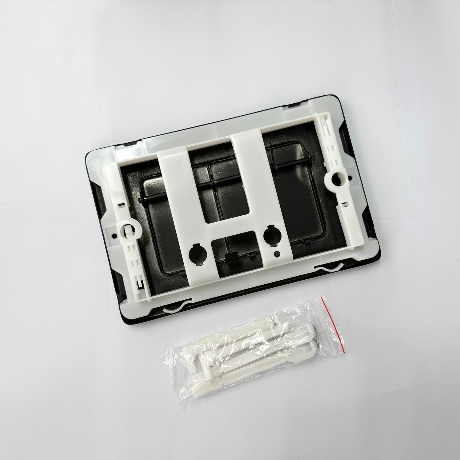 White POM water tank panel bracket