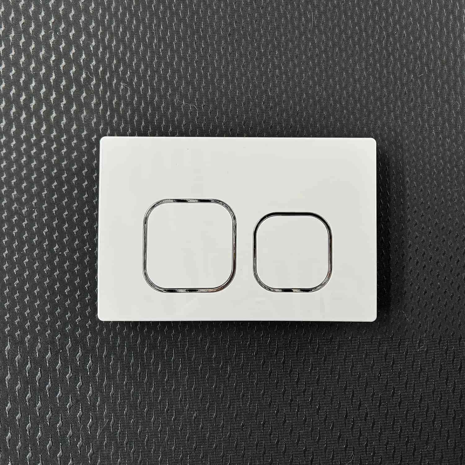  ABS plastic double-press water tank panel white