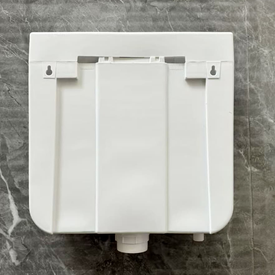 Creating a minimalist look with exposed cisterns