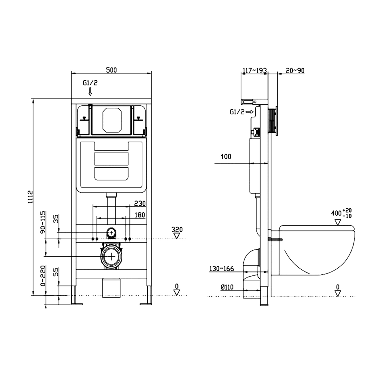 Concealed cisterns in contemporary bathroom architecture