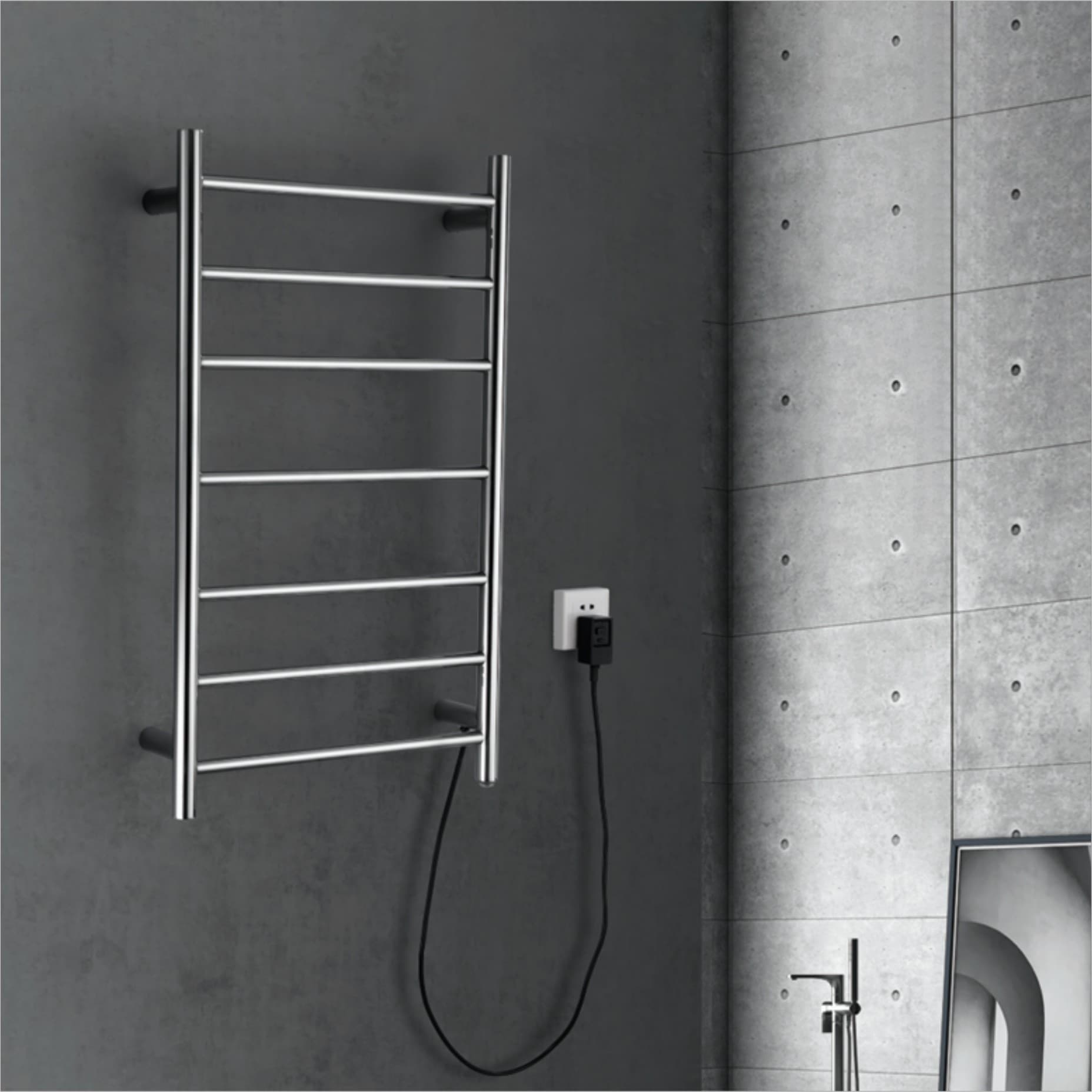 High-capacity electric towel dryer