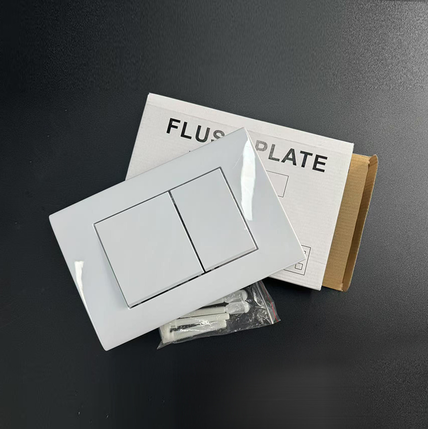 Flushing system with dual button operation
