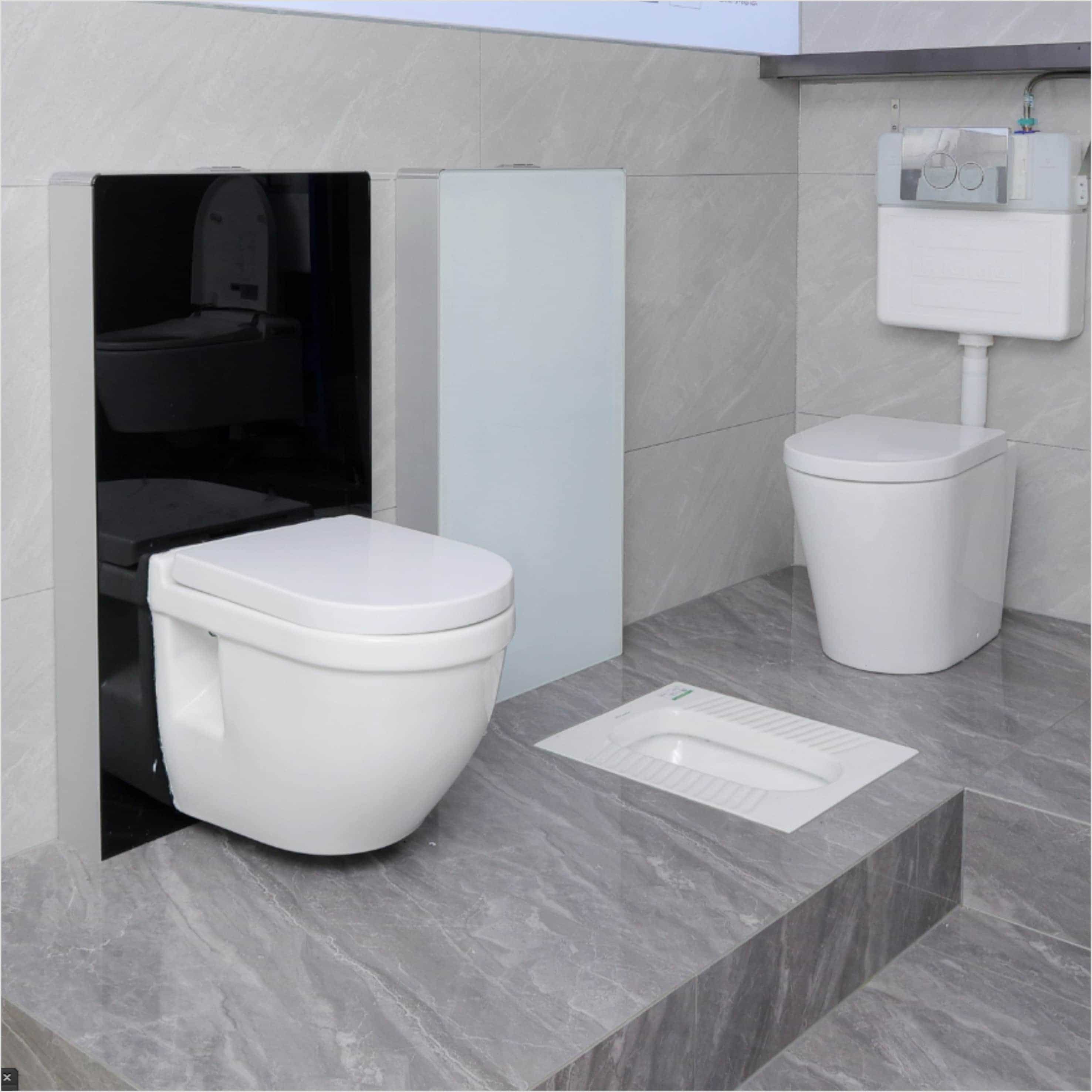 Innovative glass toilet tank technology