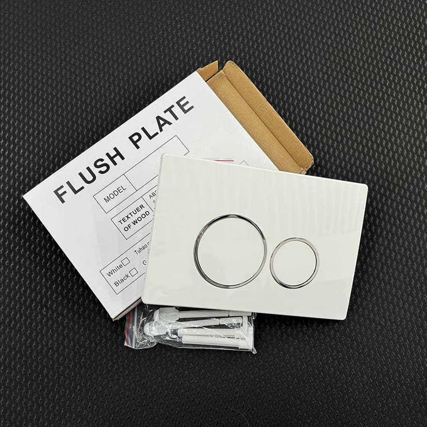 Dual flush toilet tank button