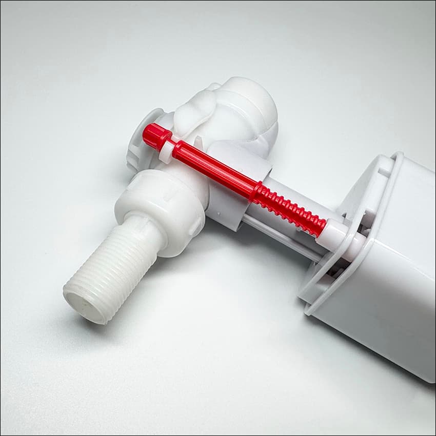 Adjustable pneumatic inlet valve