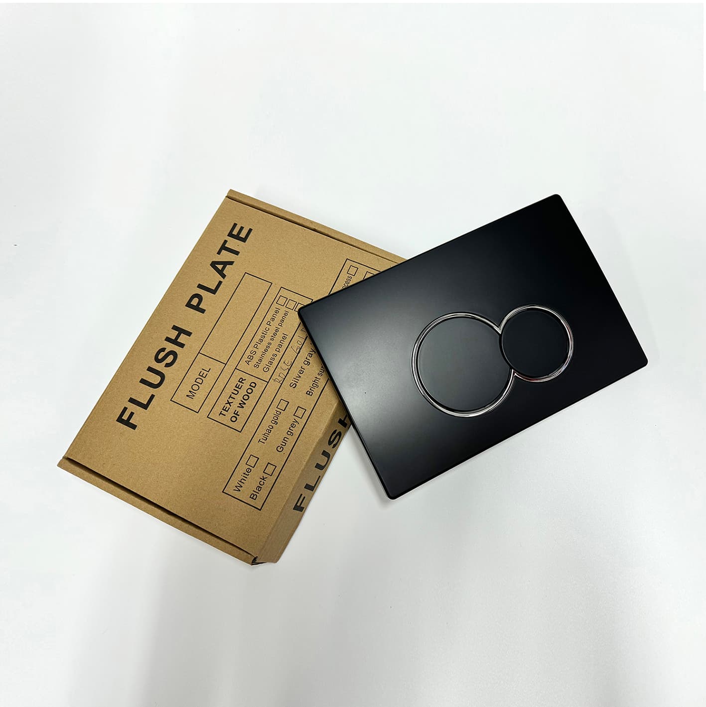 Push button for flush toilet 