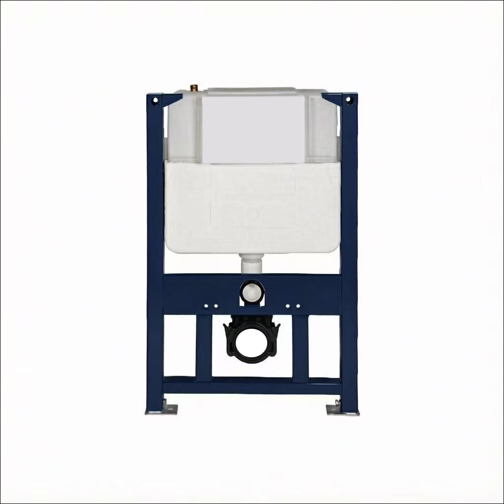 Top push dual flush toilet tank